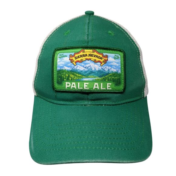 Pale Ale Snapback Trucker Hat Green One Size Adjustable Mesh Back Sierra Nevada - Picture 1 of 8